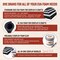 EVA Foam Dowel/Bevel - 1 to 3 Meter(s) Cosplay Craft Material - Multiple Shapes - Multiple Diameters 5-40mm